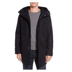 NWT Cole Haan Men's Insulated Hooded Anorak Jacket Navy Size XL $300 F152